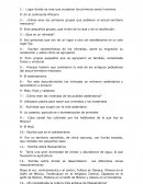 ¿Cómo eran los primeros grupos que poblaron el actual territorio mexicano?