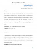 El Costo de capital propio para el Perú
