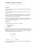 PRODUCTO INTERNO BRUTO