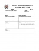 Las grandes Fuentes de financiamiento Interno y externo