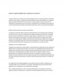 En Qué consiste la gestión global de la cadena de suministros?