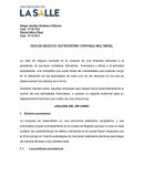 Ejemplo de un Analisis del sector financiero outsourcing en Bogota