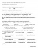 Una Encuesta Falta de recursos en nuestro pais