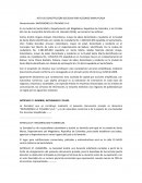 EL GRAN ACTA CONSTITUCION S.A.S