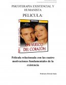 Ensayo de Película relacionada con las cuatro motivaciones fundamentales de la existencia