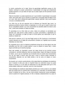 La teoría constructiva es la mejor forma de aprendizaje significativo porque el niño explora