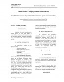 Laboratorio Campo y Potencial Eléctrico