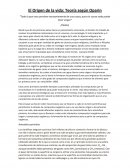 El Origen de la vida: Teoría según Oparin