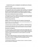 Lineamientos para la instalación de sistemas de cómputo