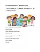 Valores democráticos en las ciencias sociales