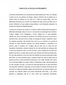 ENSAYO DE LA PELÍCULA INTENSAMENTE