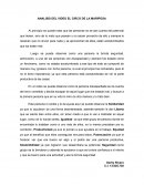 ANALISIS DEL VIDEO EL CIRCO DE LA MARIPOSA