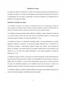 Dinamica de Grupo. Definición de dinámicas de grupo