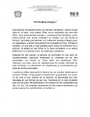 Templanza ensayo sobre su relato