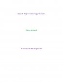 Etapa 4.- Trigonometría “segunda parte” Matemáticas II Actividad de Metacognición