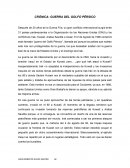 CRÓNICA: GUERRA DEL GOLFO PÉRSICO