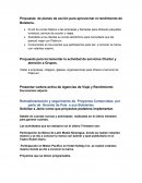 Propuesta de planes de acción para aprovechar el rendimiento de Boletería