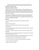 INSTRUCTIVO DE PRACTICA SOBRE ELECTRICIDAD (CONDUCCIÓN ELÉCTRICA)