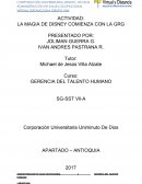 ACTIVIDAD: LA MAGIA DE DISNEY COMIENZA CON LA GRG