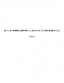 EL NUEVO DESAFÍO DE LA EDUCACIÓN DIFERENCIAL
