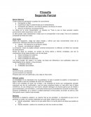 Filosofía Segundo Parcial