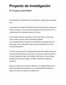 El Uruguay exportador