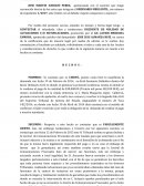 COMO ES LA CONTESTACION INCIDENTE