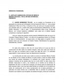 DENUNCIA CIUDADANA POR ENCHARCAMIENTO