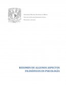 Antecedentes filosóficos de la Psicología. La filosofía es la raíz de muchas disciplinas científicas