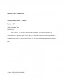 Tarea 3, Introducción a la Calidad y Ambiente ensayo