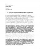 La Corrupción en el Comportamiento de los Colombianos