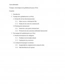 Cuales son las Ventajas y desventajas de la globalización para el Perú