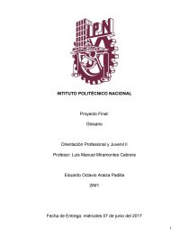 Proyecto Final: Conducta Sexual. Página 1