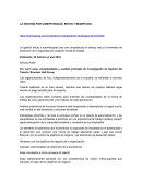 LA GESTIÓN POR COMPETENCIAS: RETOS Y BENEFICIOS