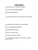 Cuestionario de auditoria
