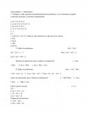 Tarea de Matemática I