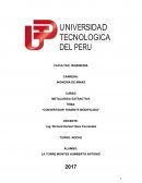 Convertidor teniente ensayo