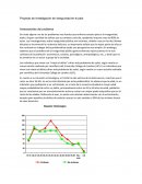 Un Proyecto de investigación de inseguridad en el país