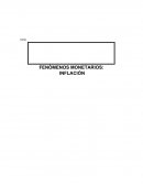 Aumento persistente del nivel general de precios en una economía