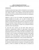 TEMA DE QUE ES LA INGENIERIA DE SISTEMAS