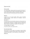 Proyecto de vida informes