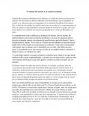 Tema de el trabajo del maestro de la escuela secundaria.