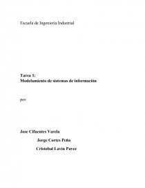 Modelamiento de sistemas de información. Página 1
