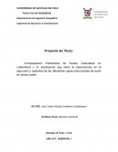 Proyecto de titulación, compactación edométrica