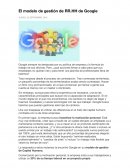 El modelo de gestión de RR.HH de Google