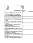¿Se invierte mucho tiempo en llevar y traer el material del puesto de trabajo en proporción con el tiempo invertido en manipularlo en dicho puesto?
