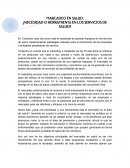 Mercadeo en salud y la calidad de servicio