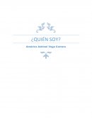 ¿QUIÉN SOY? América Ashinai Vega Carrera