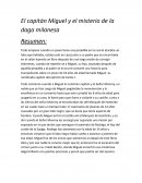 El capitán Miguel y el misterio de la daga milanesa