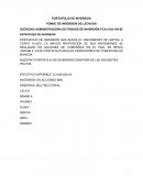 PORTAFOLIO DE INVERSION FONDO DE INVERSION DE LECHUGA